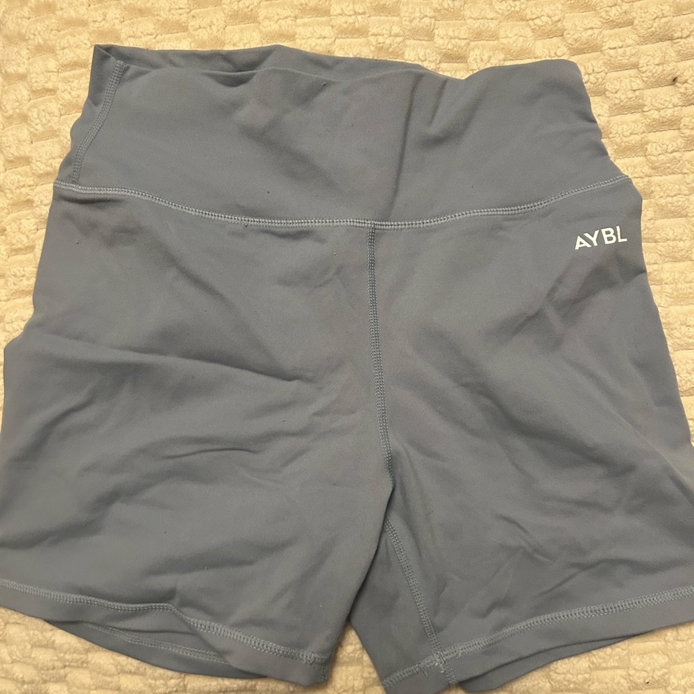 AYBL Women's Athletic Shorts in Slate Blue
